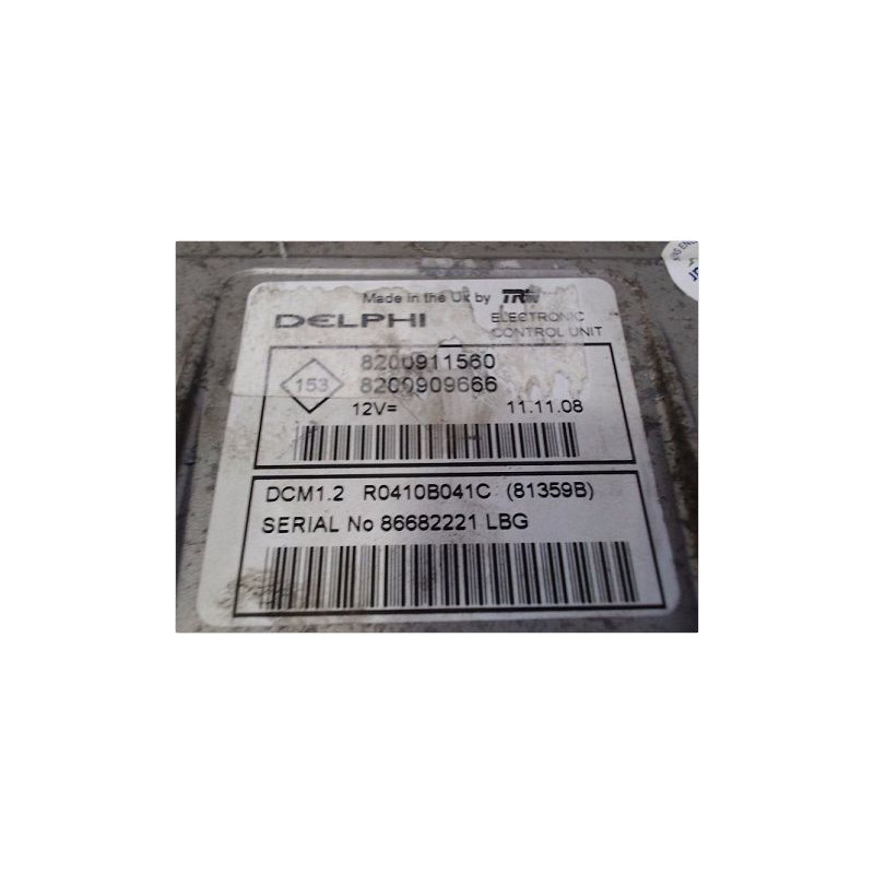 CALCULATEUR MOTEUR RENAULT KANGOO
