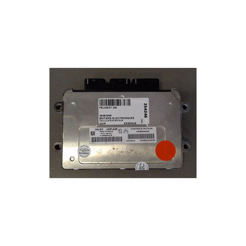 CALCULATEUR MOTEUR PEUGEOT 206