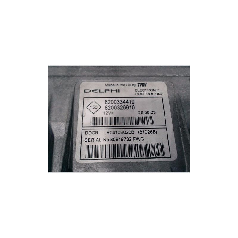 CALCULATEUR MOTEUR RENAULT MEGANE