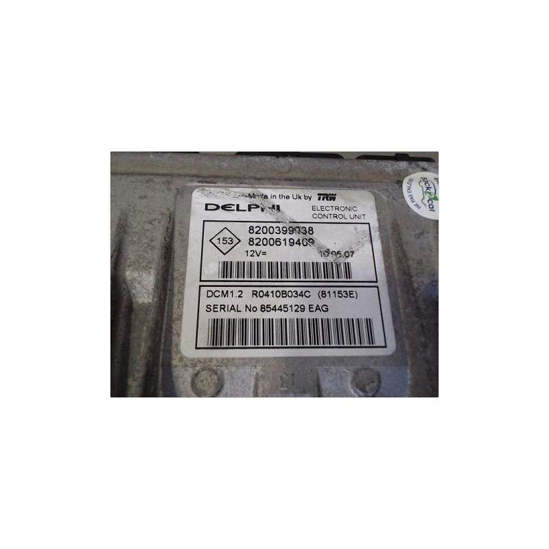 CALCULATEUR MOTEUR RENAULT MODUS