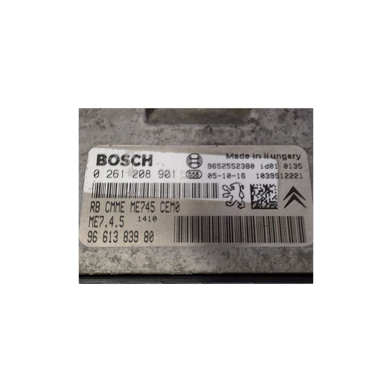 CALCULATEUR MOTEUR PEUGEOT 206