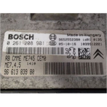 CALCULATEUR MOTEUR PEUGEOT 206