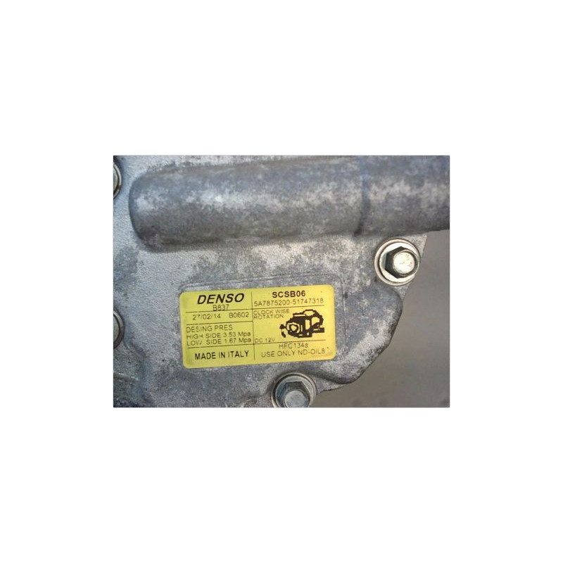 COMPRESSEUR AIR CONDITIONNE FIAT 500