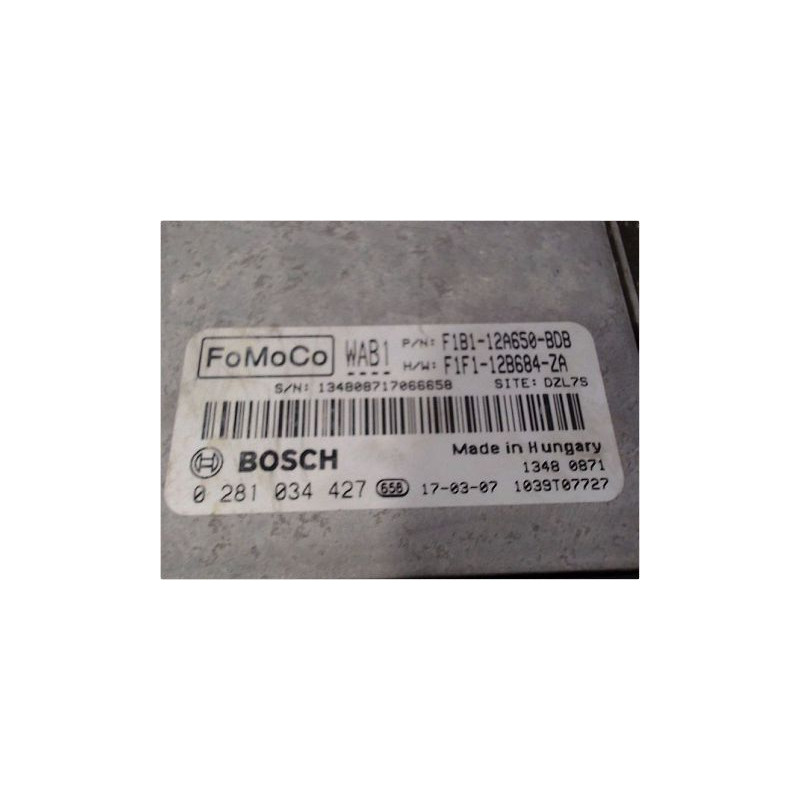 CALCULATEUR MOTEUR FORD FIESTA