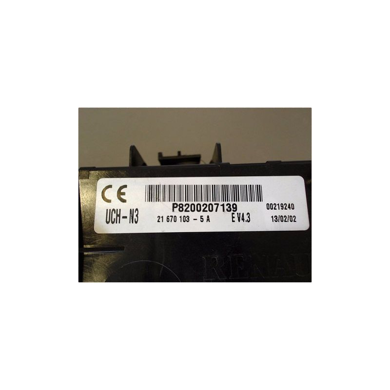 BOITIER GESTION HABITACLE RENAULT CLIO