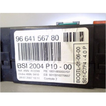 BOITIER GESTION HABITACLE CITROEN C3
