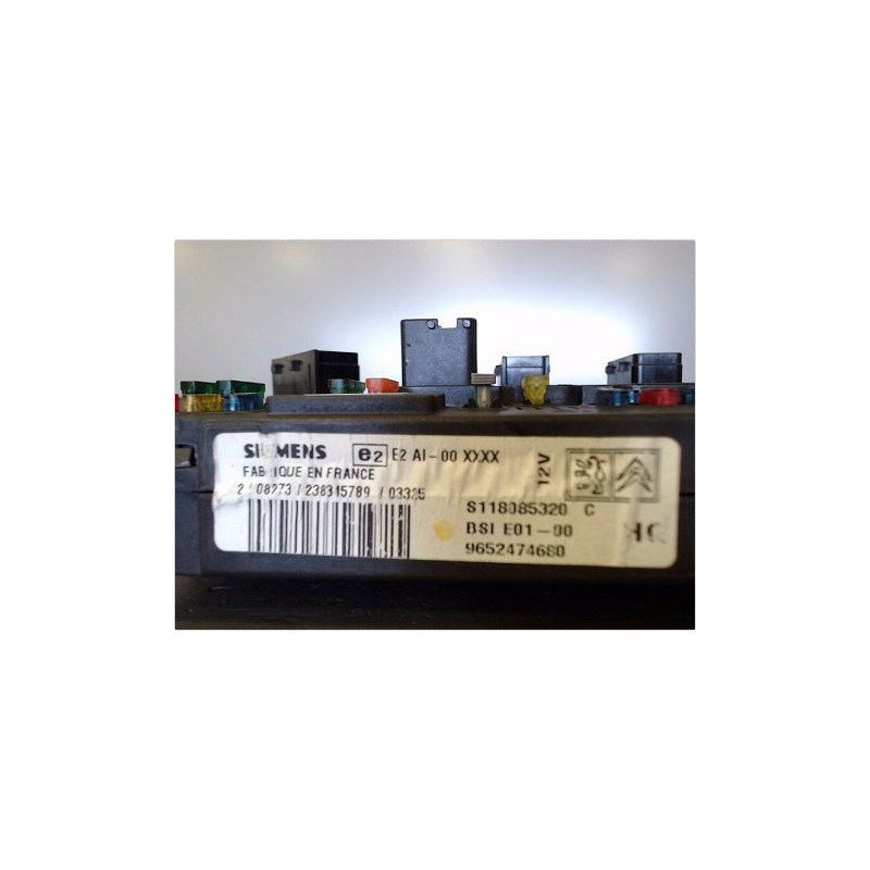 BOITIER GESTION HABITACLE PEUGEOT 206