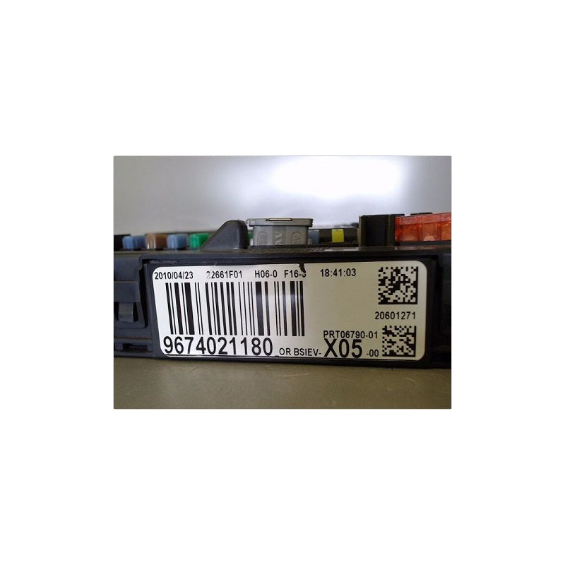 BOITIER GESTION HABITACLE CITROEN C3