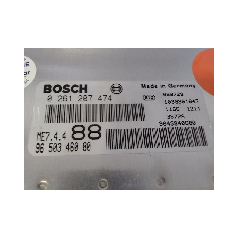 CALCULATEUR MOTEUR PEUGEOT 307