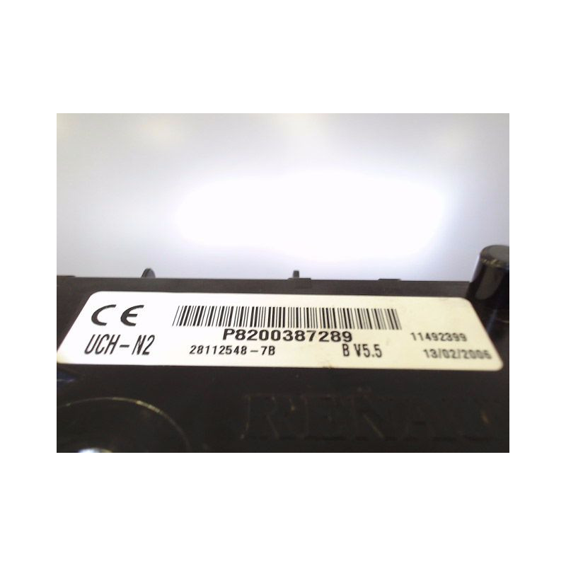 BOITIER GESTION HABITACLE RENAULT CLIO