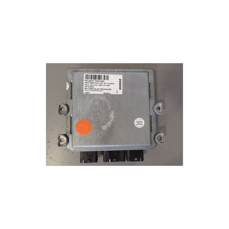 CALCULATEUR MOTEUR PEUGEOT PARTNER PH2 FGT 2002-