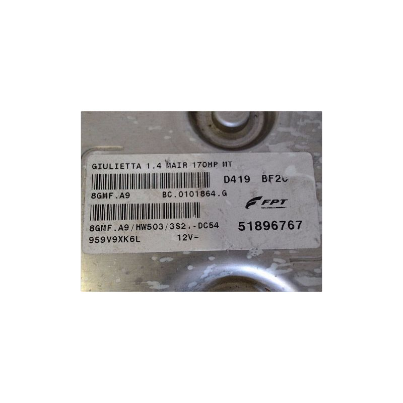 CALCULATEUR MOTEUR ALFA ROMEO GIULIETTA