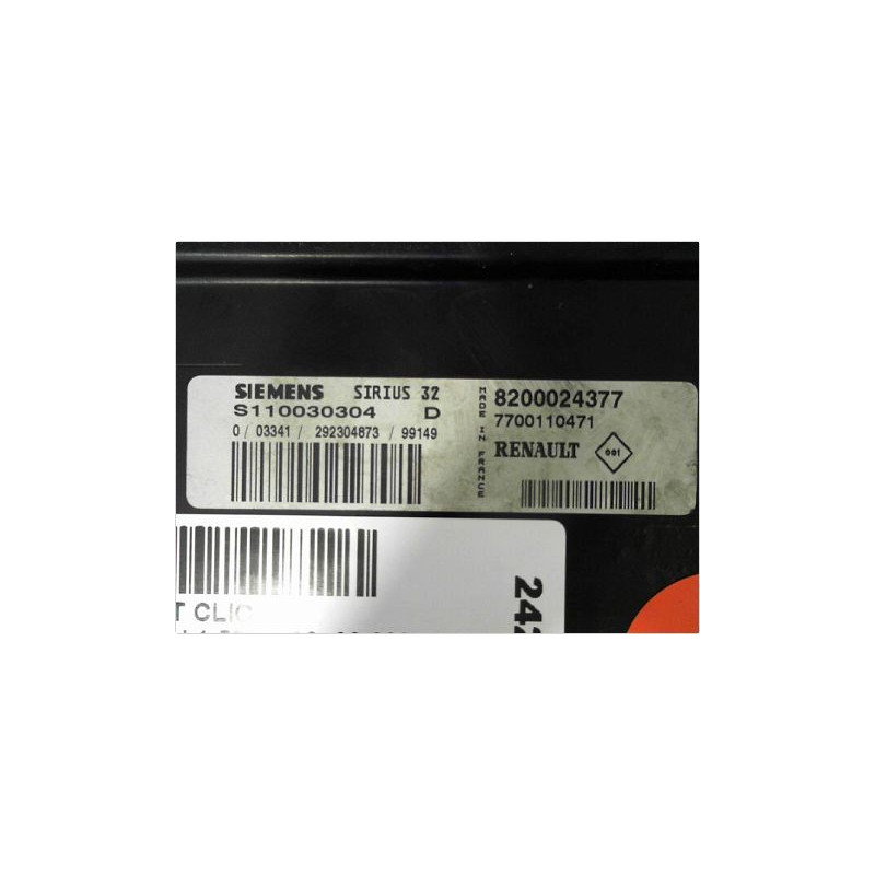 CALCULATEUR MOTEUR RENAULT CLIO II PH.1 98-2001