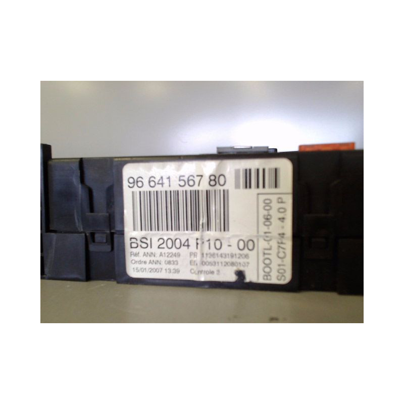 BOITIER GESTION HABITACLE CITROEN C3