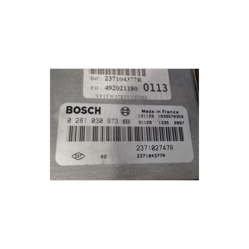 CALCULATEUR MOTEUR RENAULT KANGOO