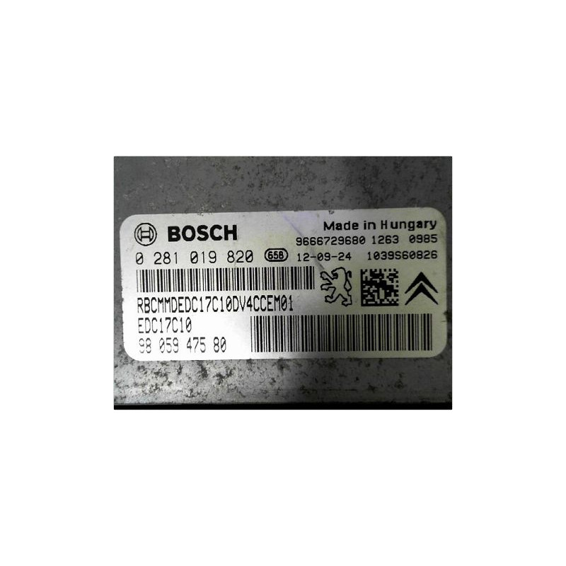 CALCULATEUR MOTEUR PEUGEOT 208 12-15