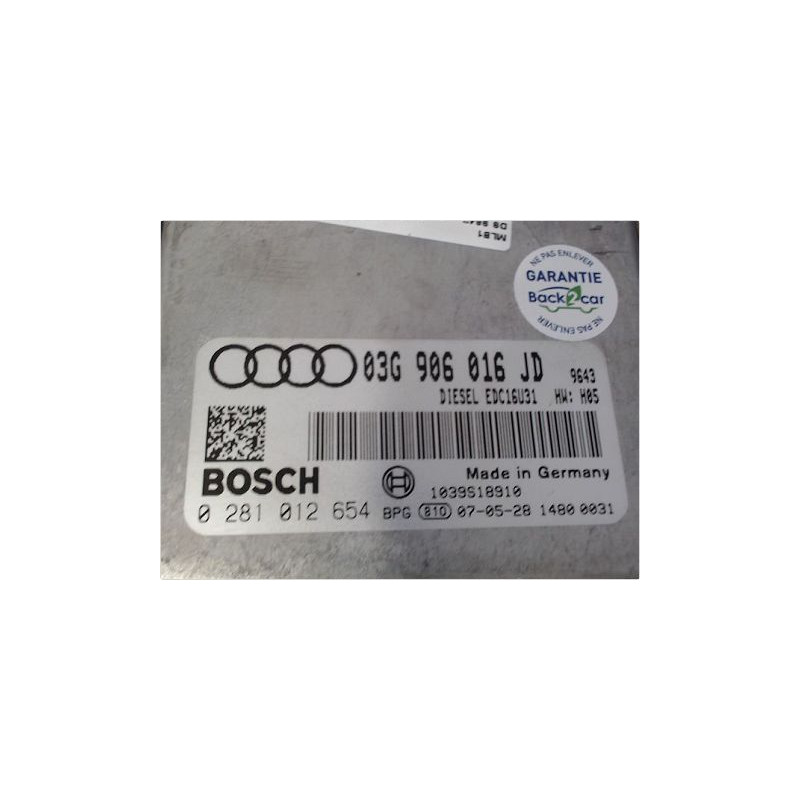 CALCULATEUR MOTEUR AUDI A4