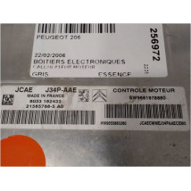 CALCULATEUR MOTEUR PEUGEOT 206