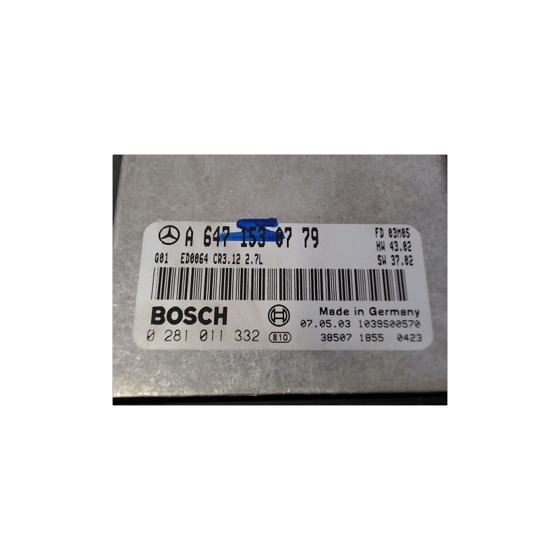 CALCULATEUR MOTEUR MERCEDES CLASSE E