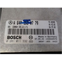 CALCULATEUR MOTEUR MERCEDES CLASSE E