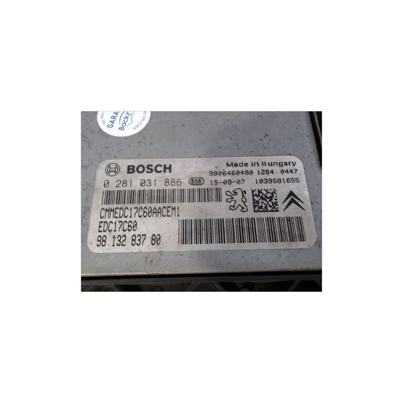 CALCULATEUR MOTEUR PEUGEOT 308
