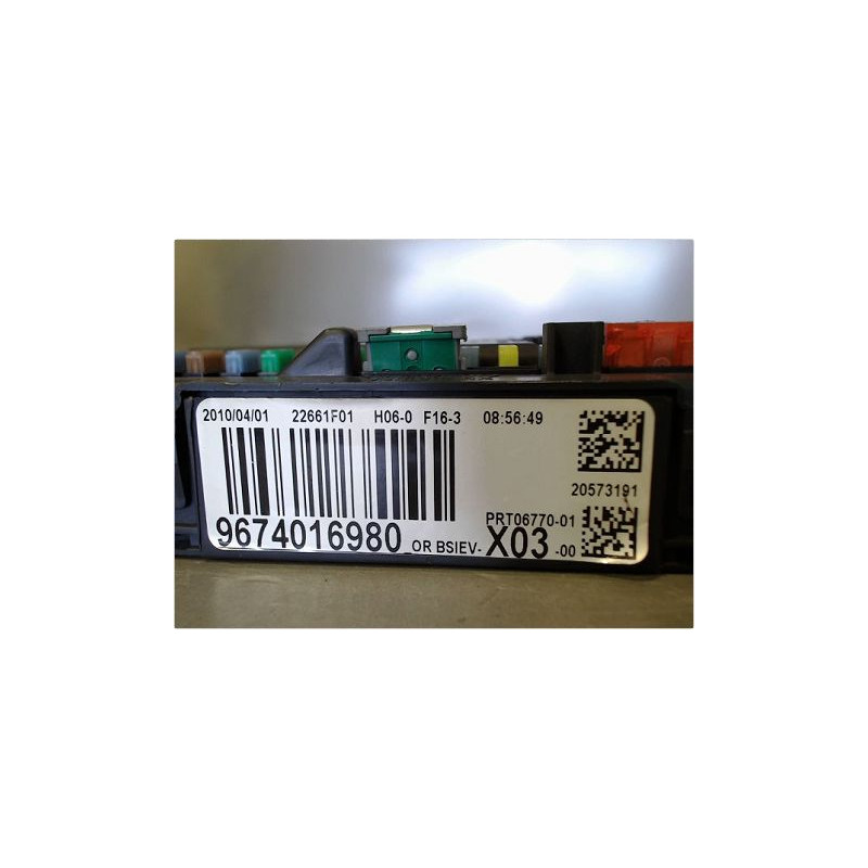 BOITIER GESTION HABITACLE CITROEN C3