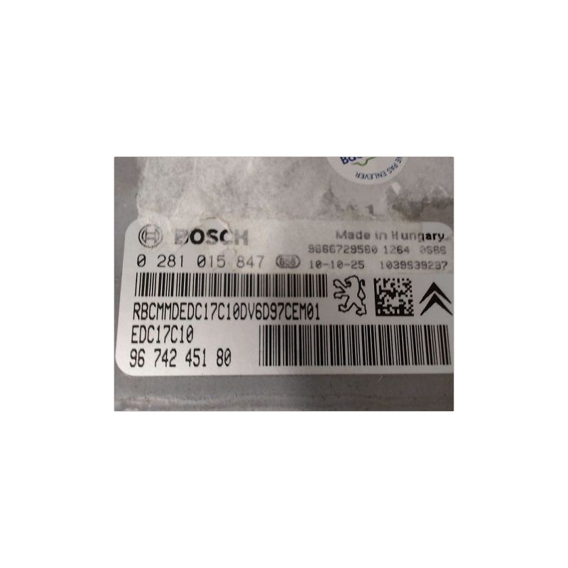CALCULATEUR MOTEUR PEUGEOT 308