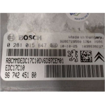 CALCULATEUR MOTEUR PEUGEOT 308