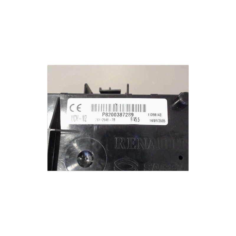 BOITIER GESTION HABITACLE RENAULT CLIO