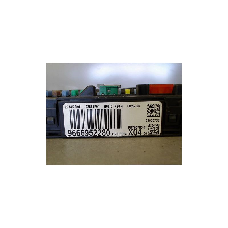 BOITIER GESTION HABITACLE CITROEN C3