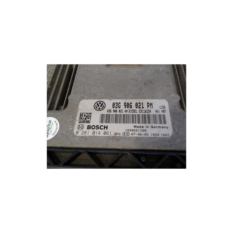 CALCULATEUR MOTEUR VOLKSWAGEN GOLF
