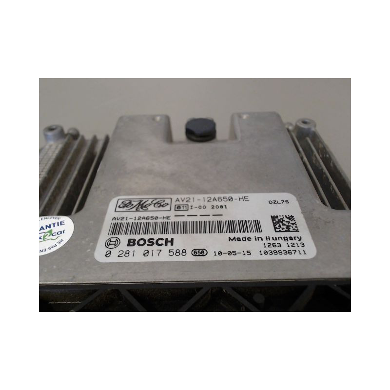 CALCULATEUR MOTEUR FORD FIESTA