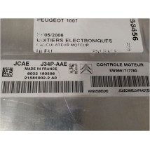 CALCULATEUR MOTEUR PEUGEOT 1007