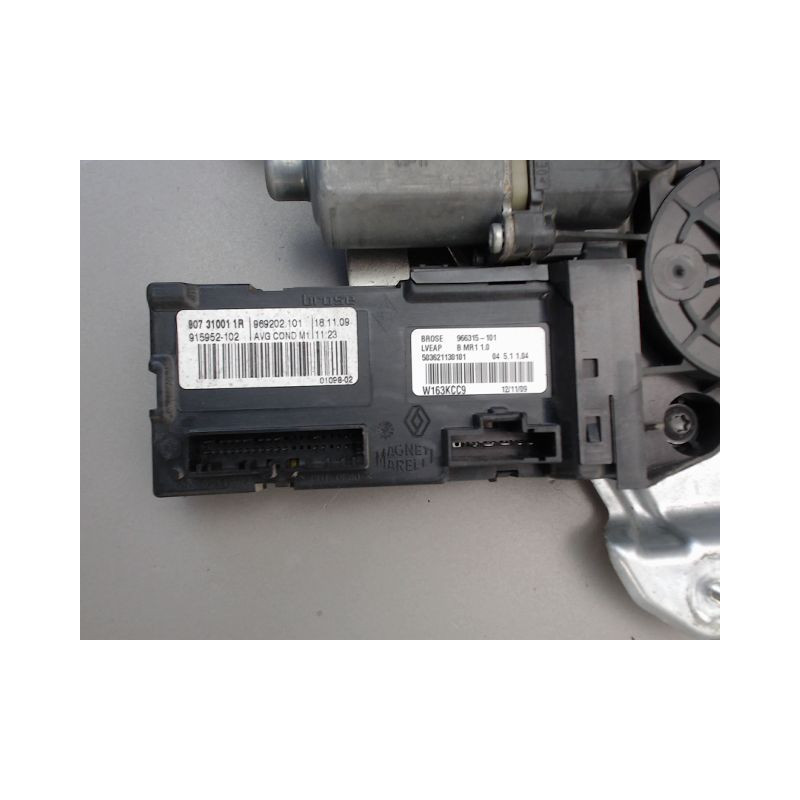 MECANISME LEVE-GLACE AVANT GAUCHE RENAULT MEGANE