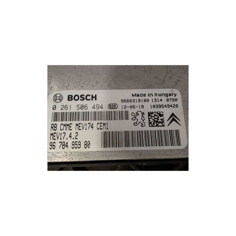 CALCULATEUR MOTEUR CITROEN DS3