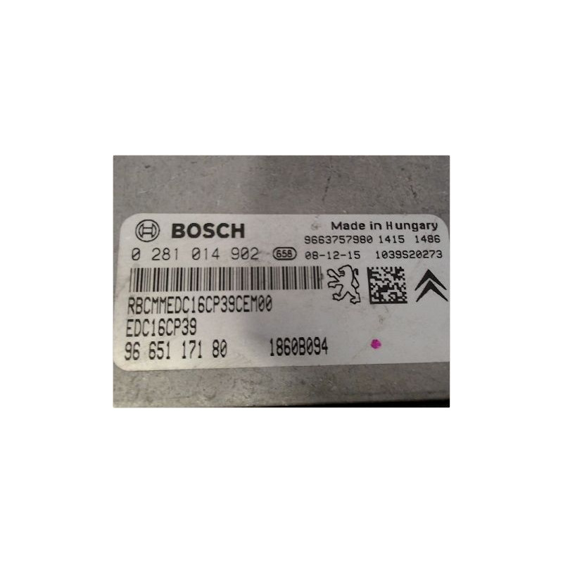 CALCULATEUR MOTEUR PEUGEOT 4007