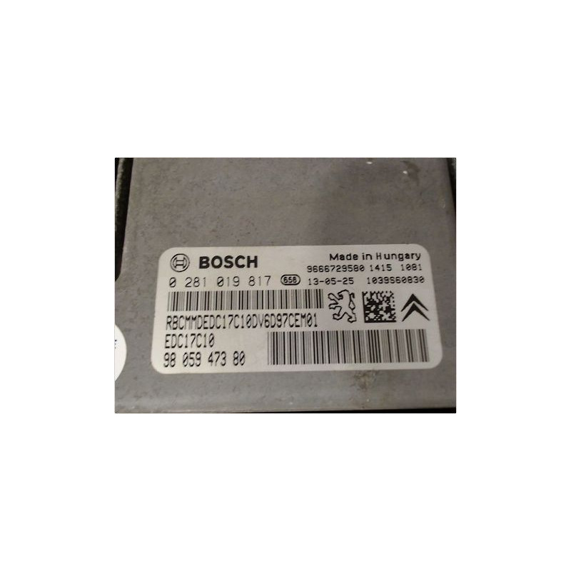 CALCULATEUR MOTEUR PEUGEOT 208