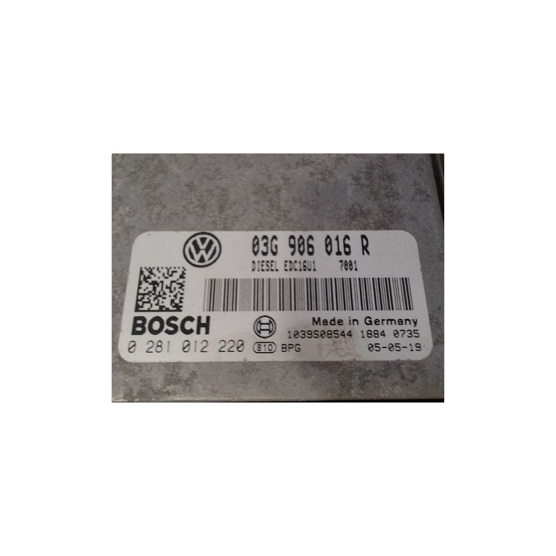 CALCULATEUR MOTEUR VOLKSWAGEN GOLF