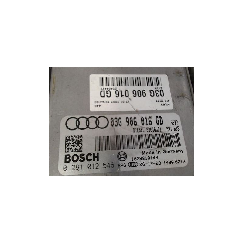 CALCULATEUR MOTEUR AUDI A4