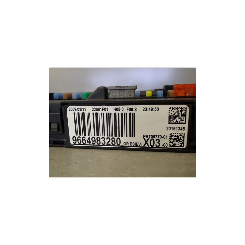 BOITIER GESTION HABITACLE CITROEN C2