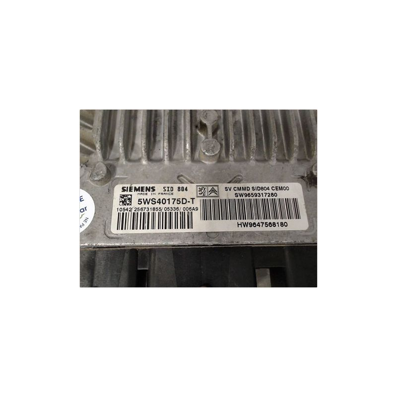 CALCULATEUR MOTEUR PEUGEOT 1007