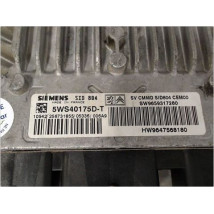CALCULATEUR MOTEUR PEUGEOT 1007