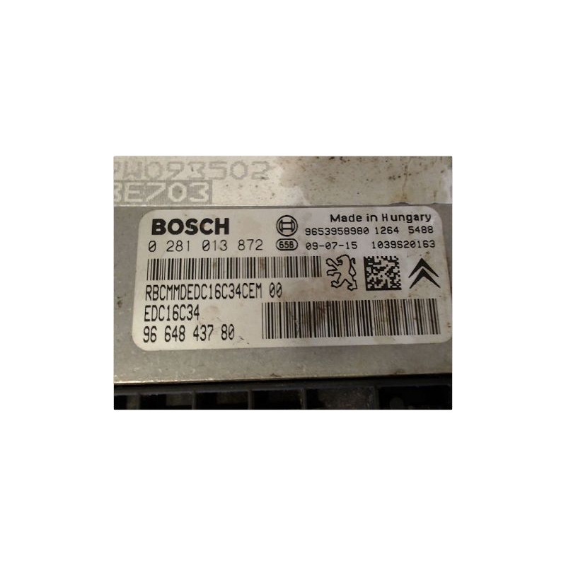 CALCULATEUR MOTEUR PEUGEOT 207