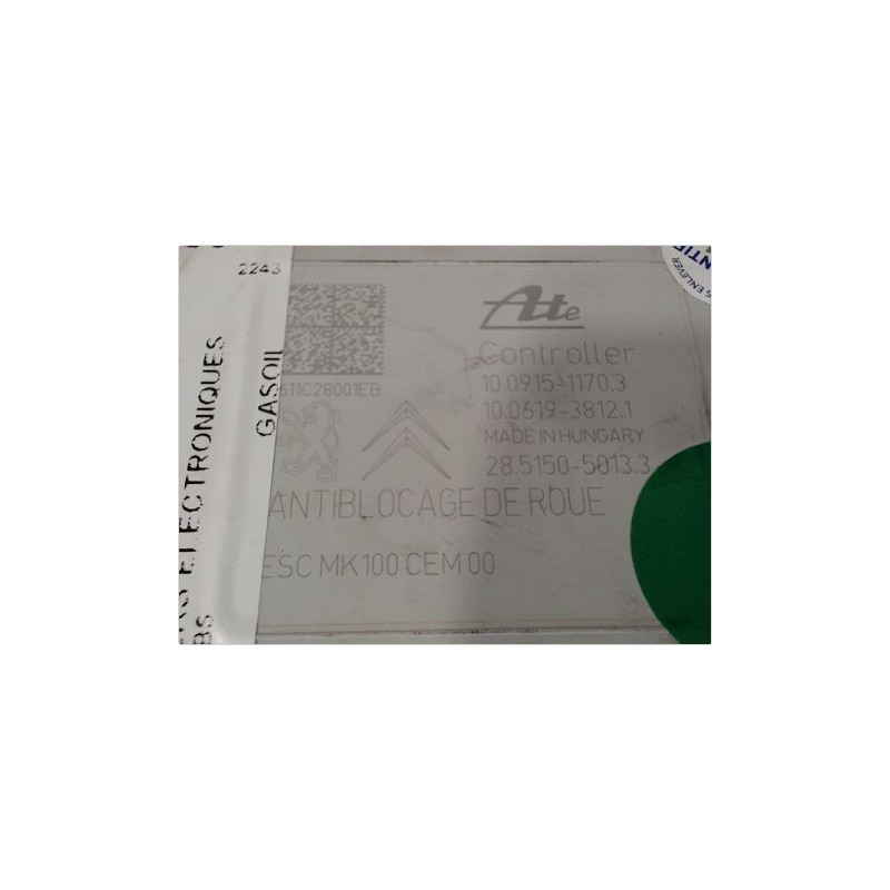UNITE HYDRAULIQUE ABS CITROEN C3