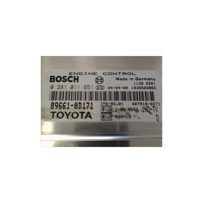 CALCULATEUR MOTEUR TOYOTA YARIS