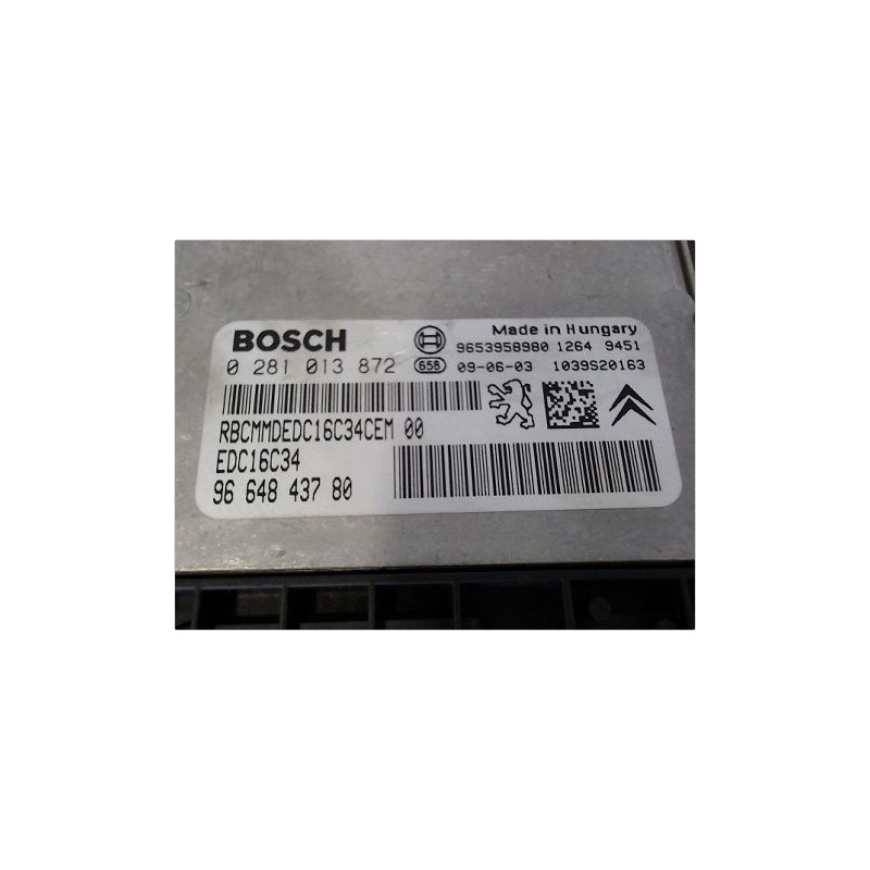 CALCULATEUR MOTEUR PEUGEOT 407