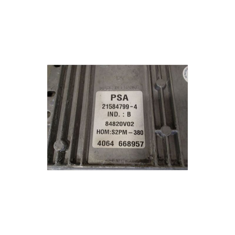 CALCULATEUR MOTEUR CITROEN C3