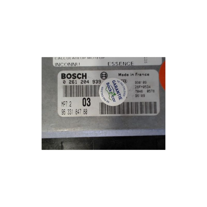 CALCULATEUR MOTEUR CITROEN XSARA