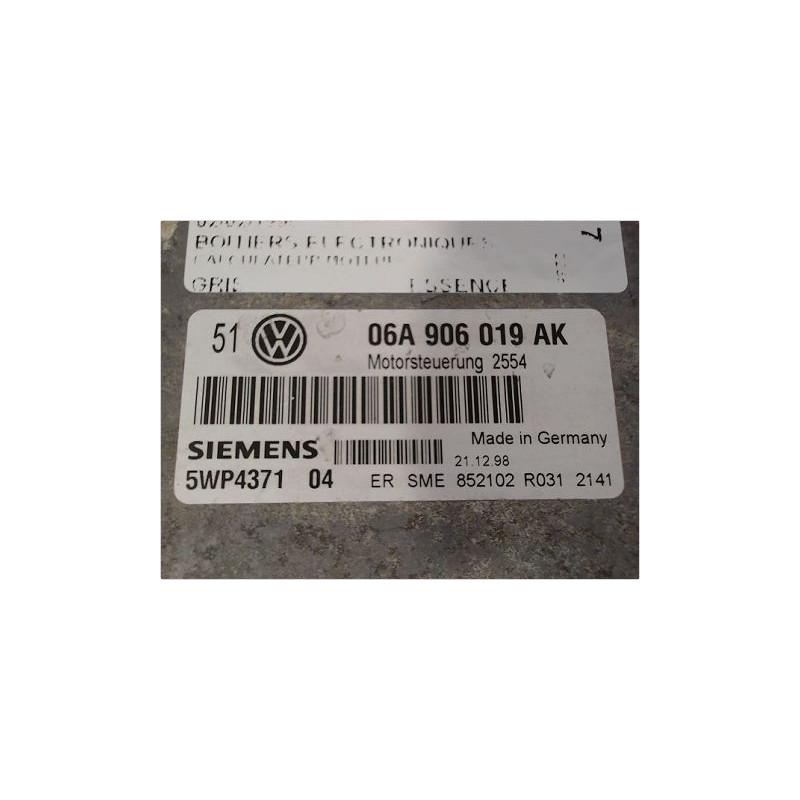 CALCULATEUR MOTEUR VOLKSWAGEN GOLF