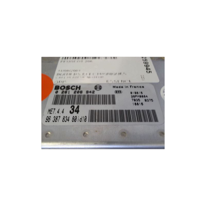 CALCULATEUR MOTEUR PEUGEOT 206
